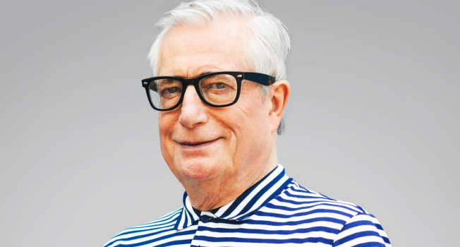 Man wearing eyeglasses